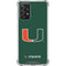 University of Miami The U Galaxy A72 5G Clear Case